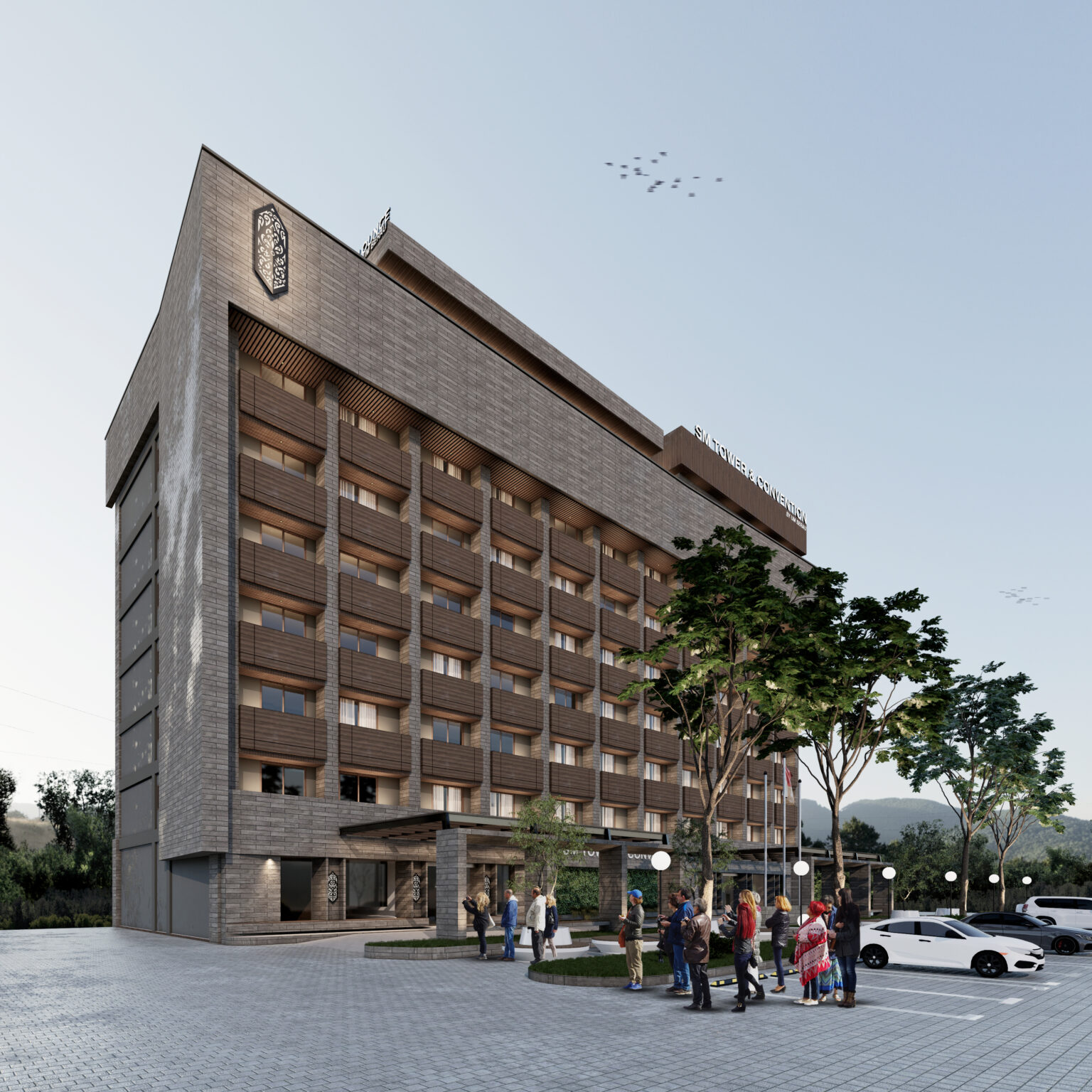 Desain Arsitektur Hotel Berau