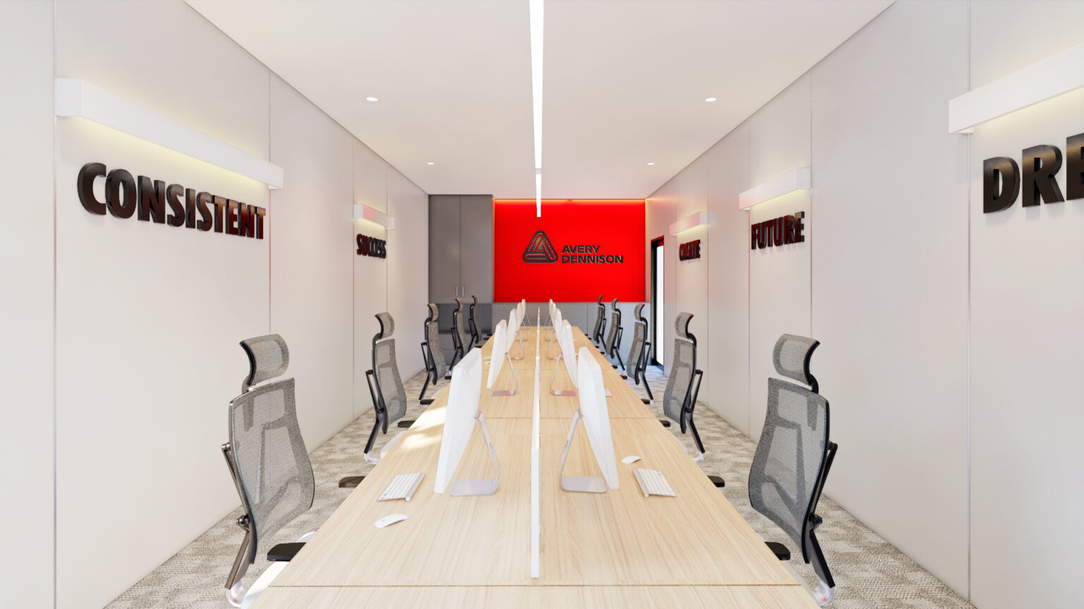 Desain Interior Office - Avery Dennison