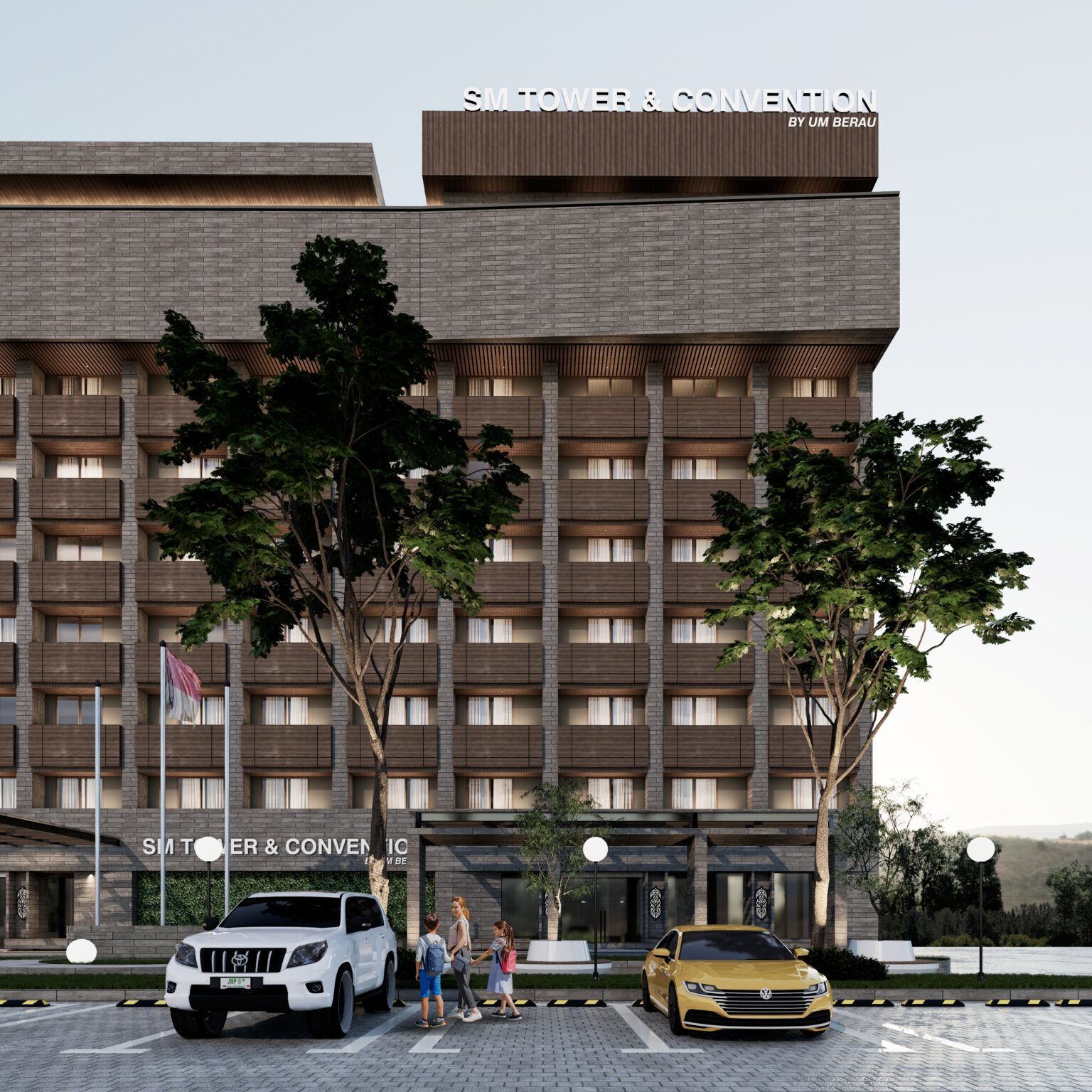 Desain Arsitektur Hotel Berau