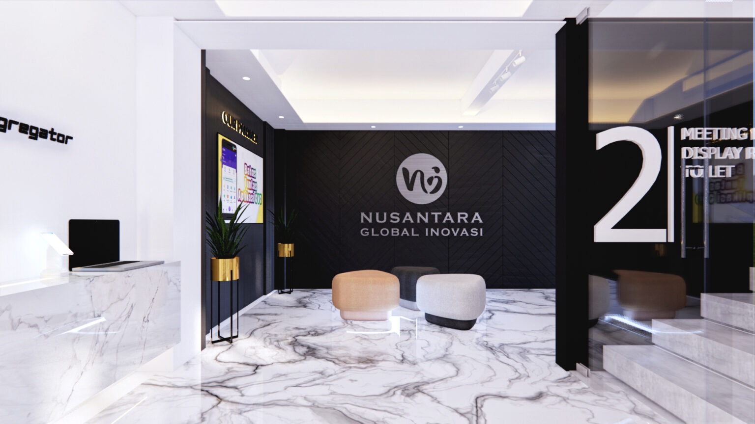 Desain interior office nusantara global inovasi