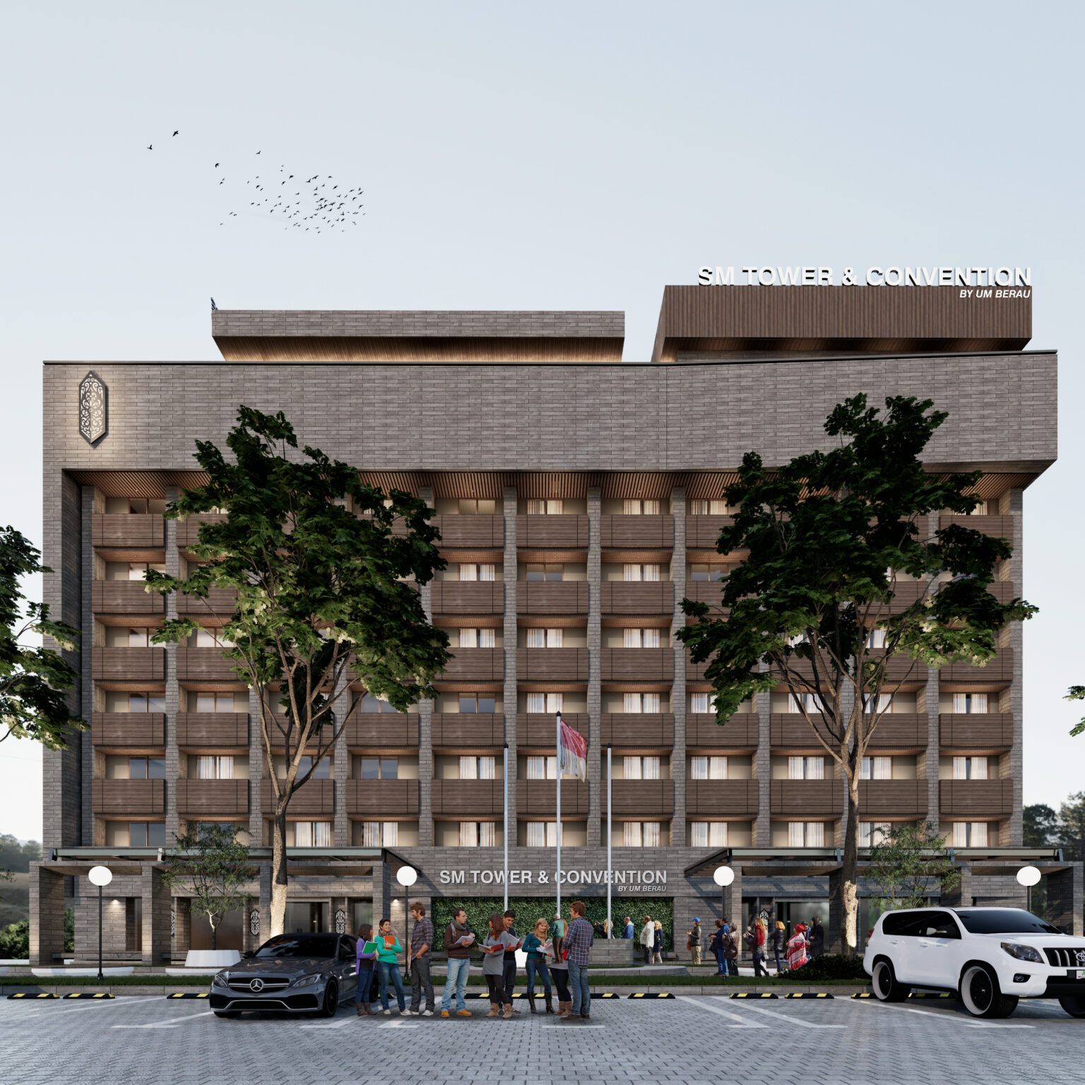 Desain Arsitektur Hotel Berau