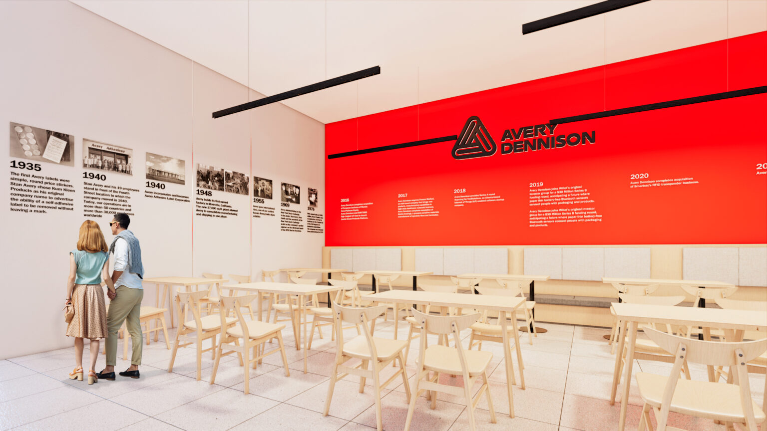 Desain Interior Office - Avery Dennison