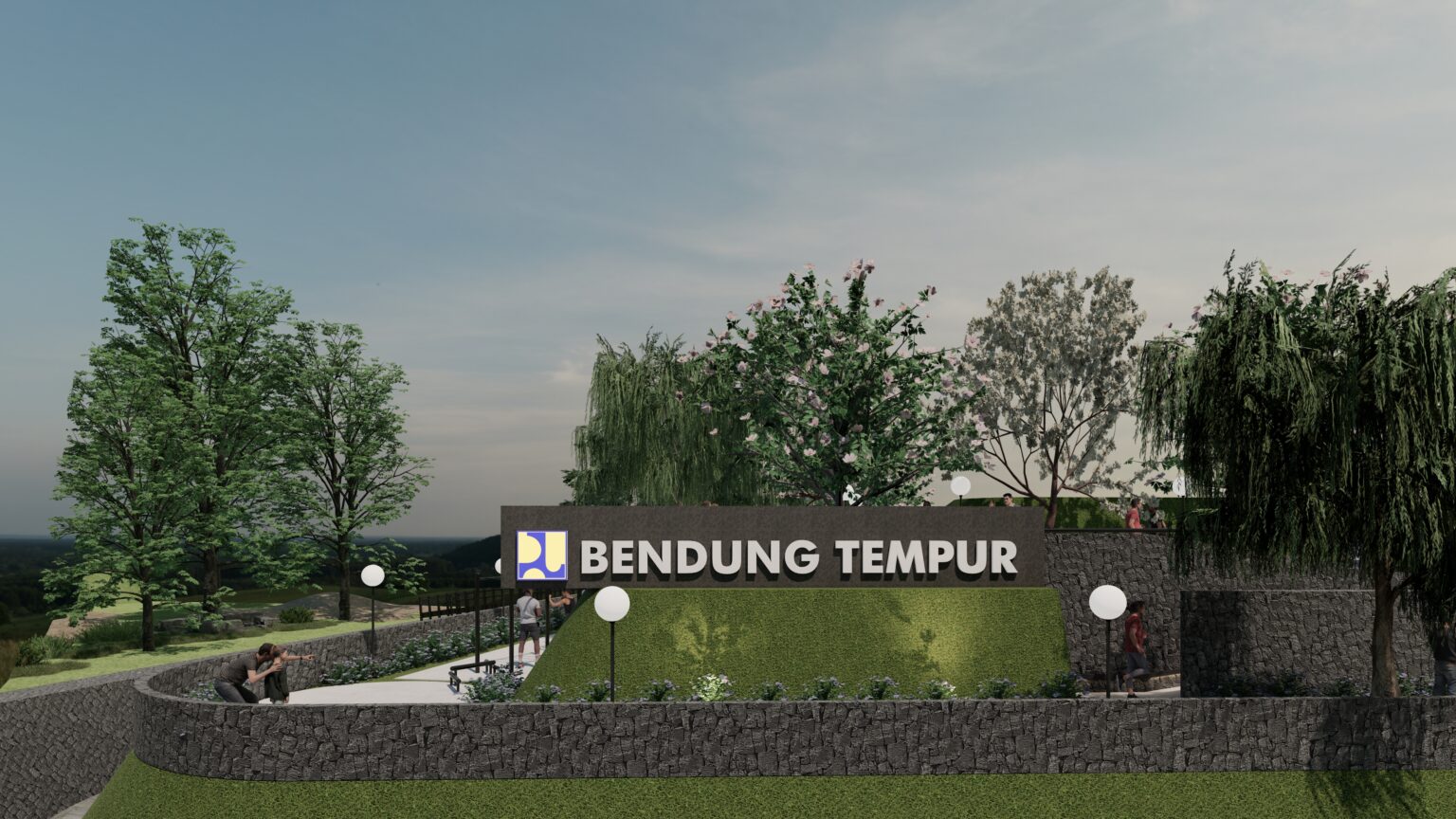 Desain Arsitektur Bendungan Tempur Pati