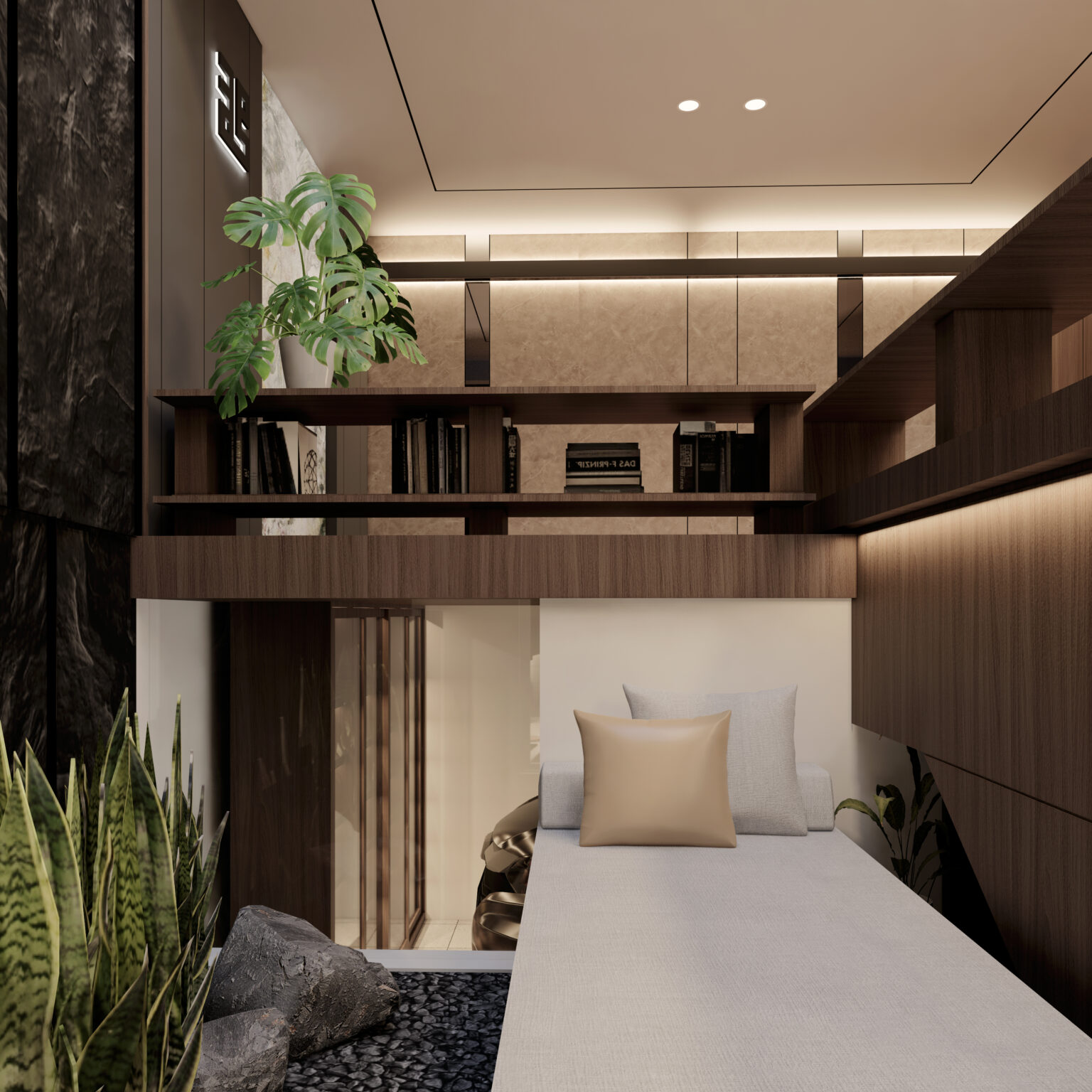 desain arsitektur dan interior ruang baca NY HOUSE Solo (2)